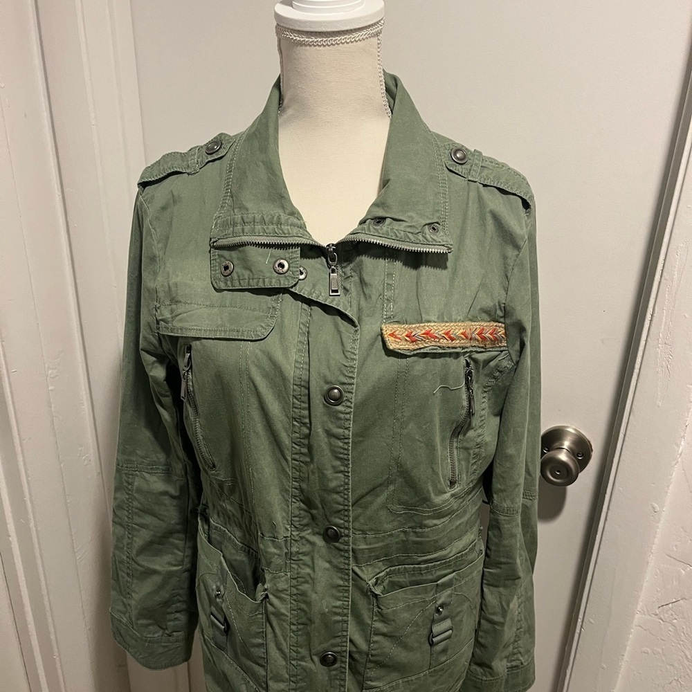 Daytrip Utility Jacket for Women, Green, Size Large